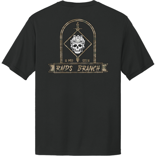 II MEF EOTG, Amphibious Raids Branch Hi-Tech SS Performance Tee - 9T3JPV