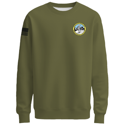 Marine Corps Mountain Warfare Training Center Men's Crewneck Sweatshirt - s5qm5n_TRI