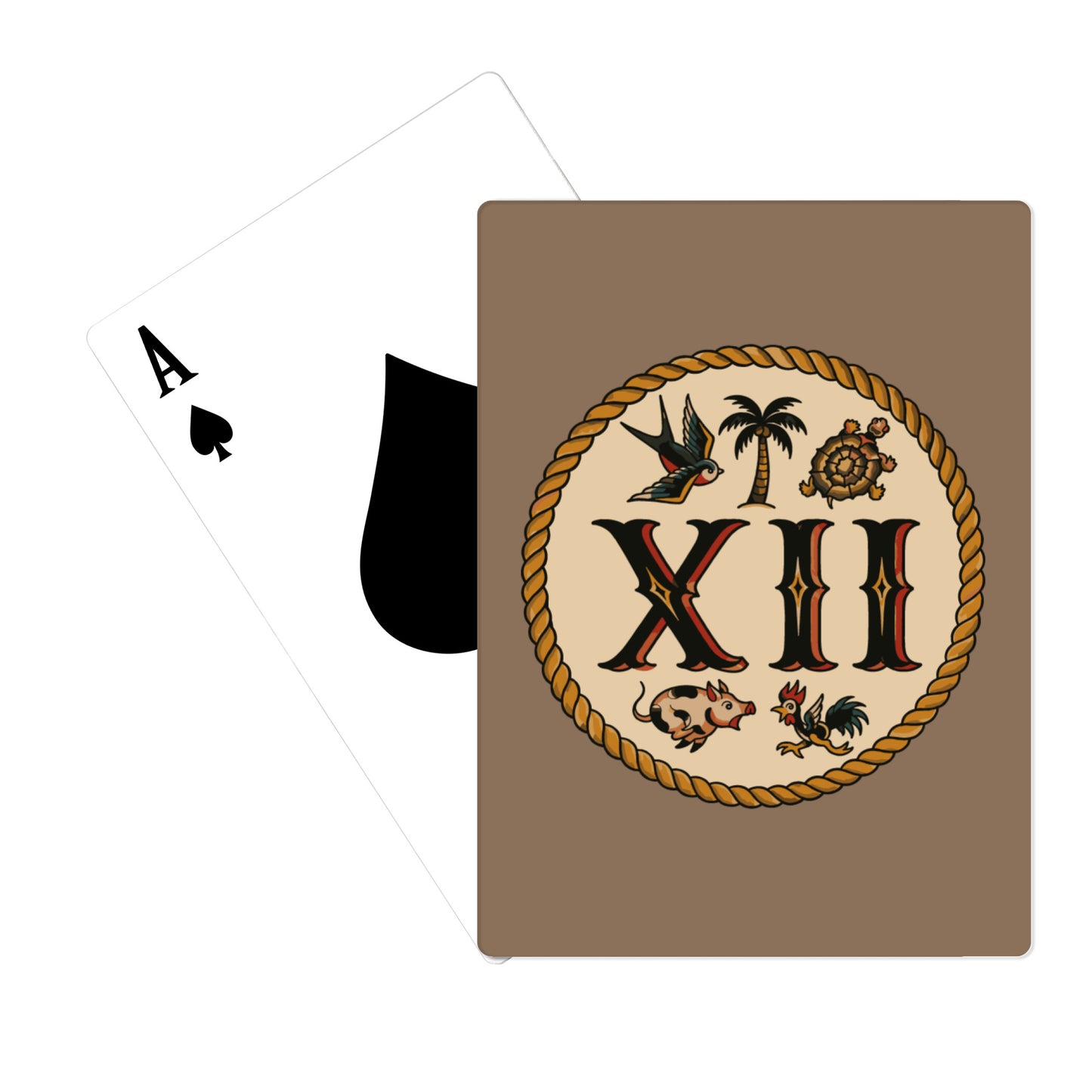 MESG-2 Det Bahrain EST 12 Playing Cards - HencMj