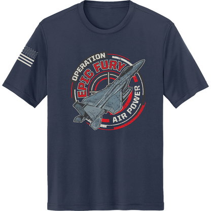 CUSTOM Operation Epic Fury Hi-Tech SS Performance Tee - Launch