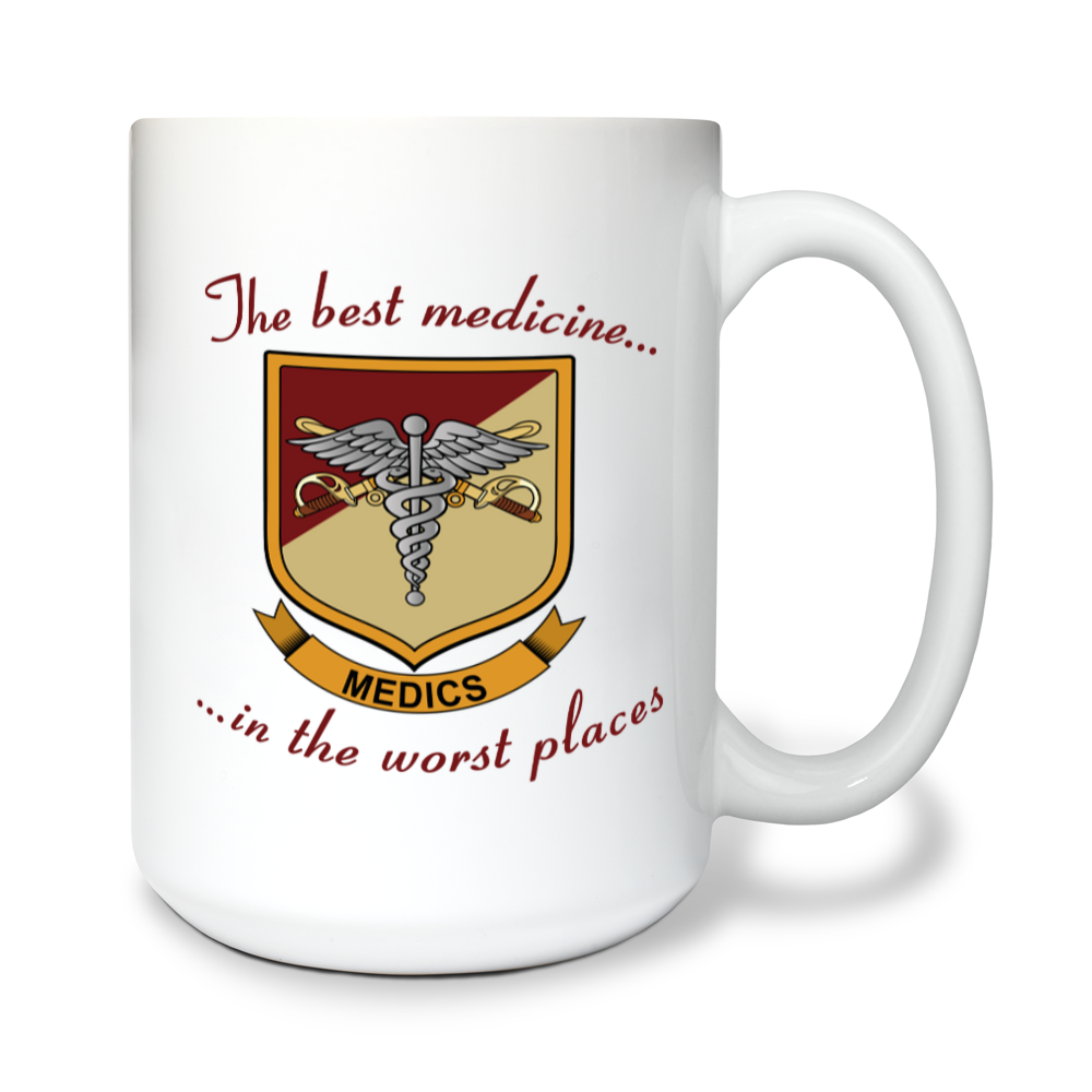 1/18 CAV Medics 15 oz White Ceramic Mug - CBbK2N