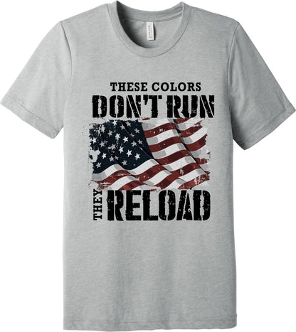 Emblem Comfort Unisex Triblend SS Tee - Theese Colors Don't Run