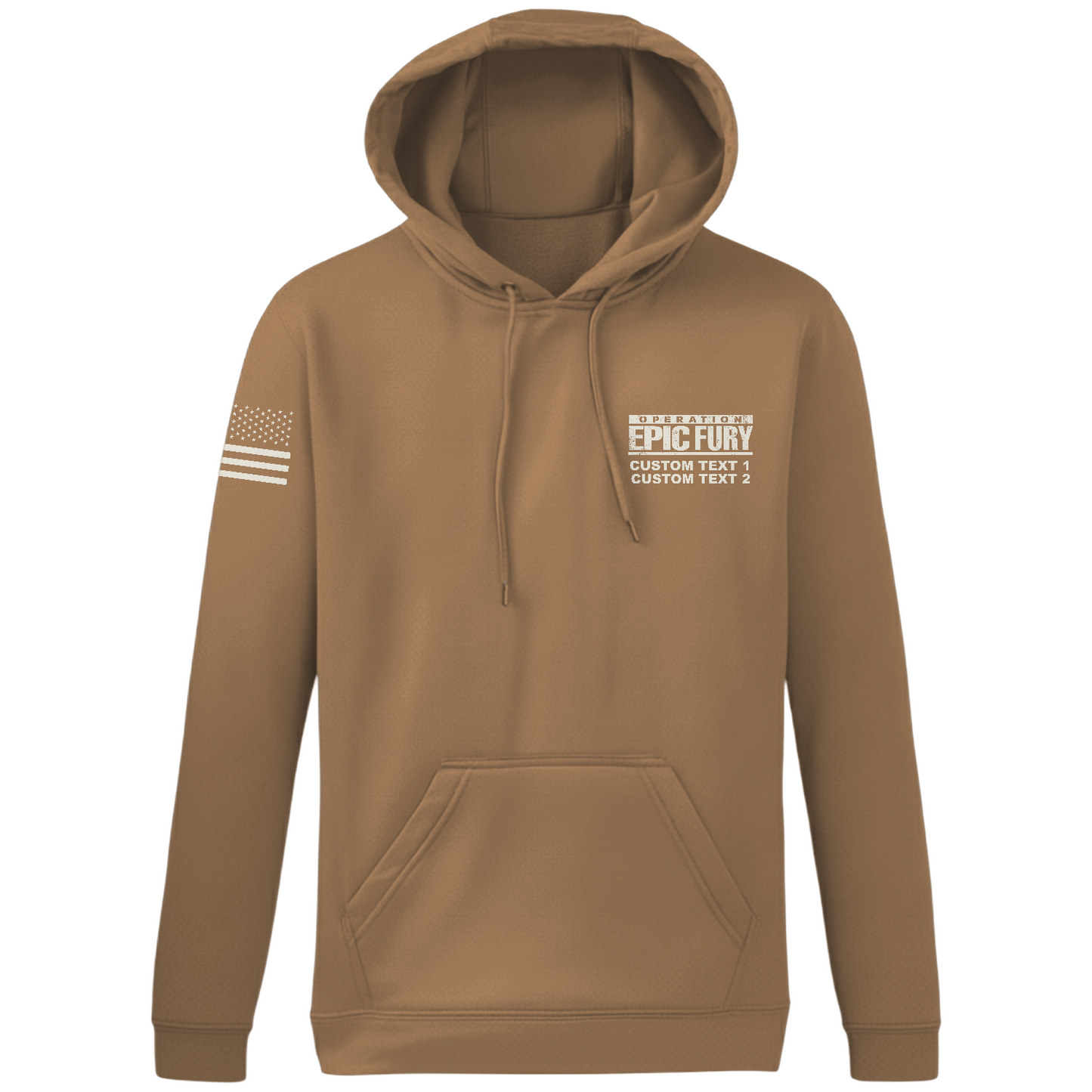 CUSTOM Operation Epic Fury Hi-Tech Performance Hoodie - Plane