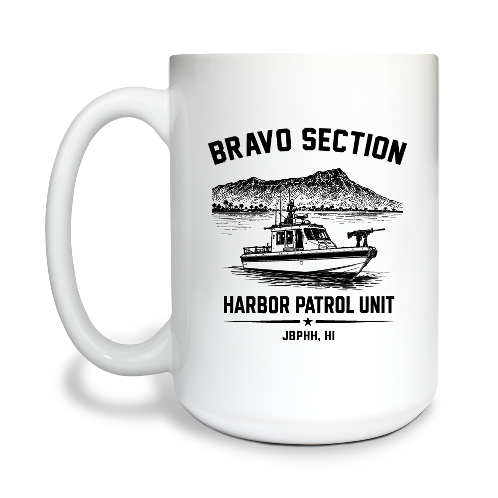 JBPHH HPU BRAVO SECTION 15 oz White Ceramic Mug - MaWLLG