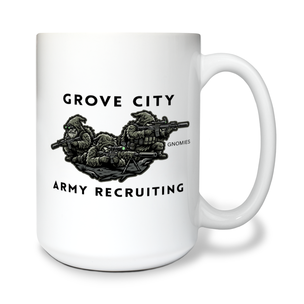 Grove City Army Recruiting Ceramic Mug - dUwaN5