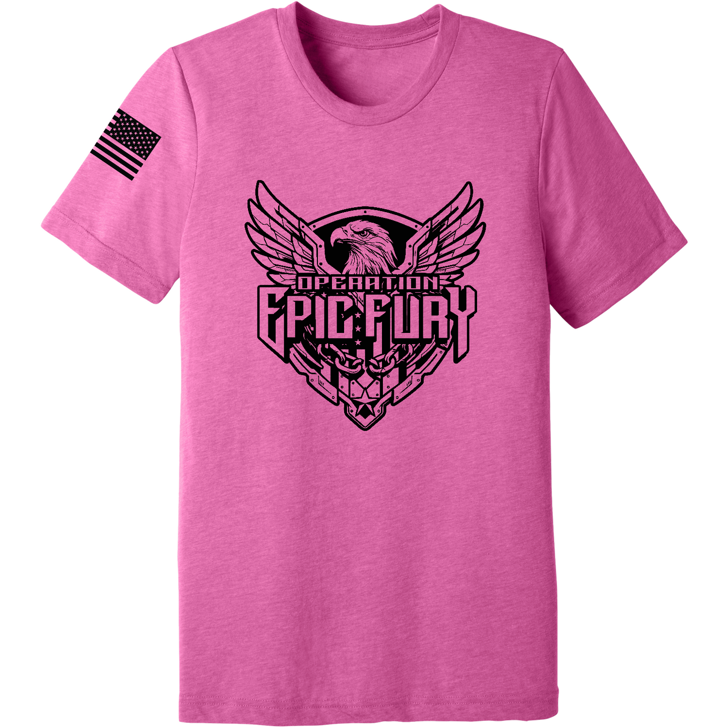Operation Epic Fury Comfort Unisex Triblend SS Tee - Eagle