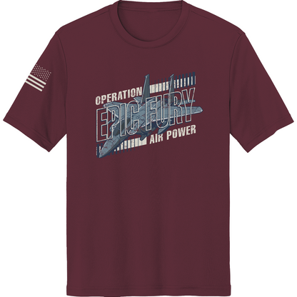 CUSTOM Operation Epic Fury Hi-Tech SS Performance Tee - Strike