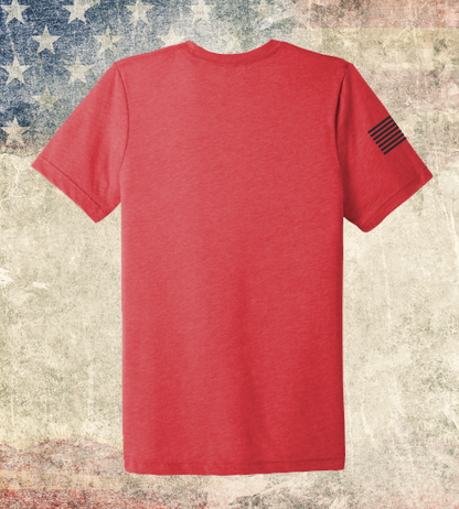 Emblem 4th of July Series - Comfort Unisex Triblend SS Tee - American To The Bone
