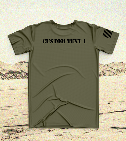 CUSTOM Emblem Core Men's SS Performance Tee - Danger