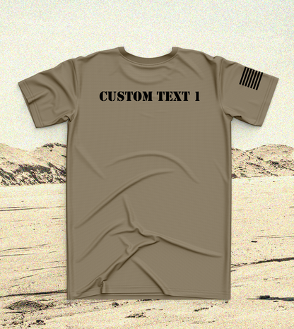 CUSTOM Emblem Core Men's SS Performance Tee - Danger