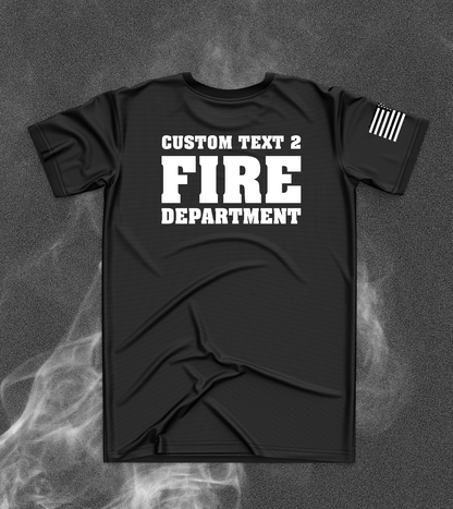 CUSTOM Emblem Core Men's SS Performance Tee - Fire