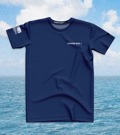 CUSTOM Emblem Core Men's SS Performance Tee - Anchor