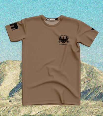 CUSTOM Emblem Anchor Series Core Men's SS Performance Tee - Anchor Skull