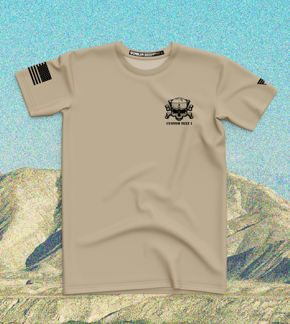 CUSTOM Emblem Anchor Series Core Men's SS Performance Tee - Anchor Skull