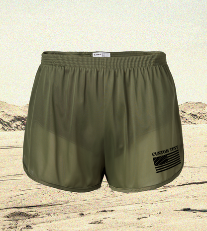 CUSTOM Emblem Flag Series -  Emblem Ranger Shorts - Black Flag