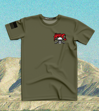 Emblem Reaper Series Core Men's SS Performance Tee - Cry Havoc