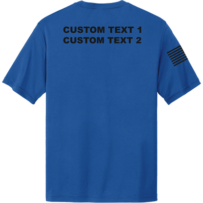 CUSTOM Operation Epic Fury Hi-Tech SS Performance Tee - Eagle