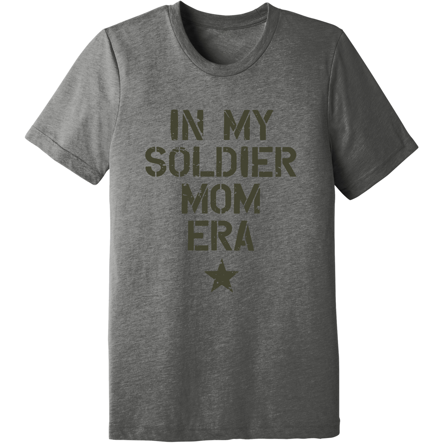 Emblem Comfort Unisex Triblend SS Tee - Soldier Mom Era