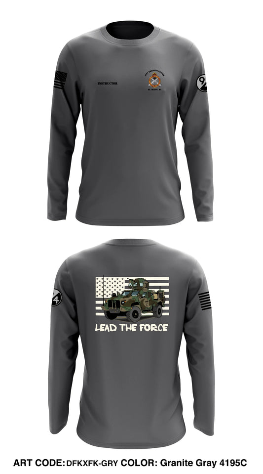 JLTV Training Center Store 1 Core Men's LS Performance Tee - DFKXFK-GRY