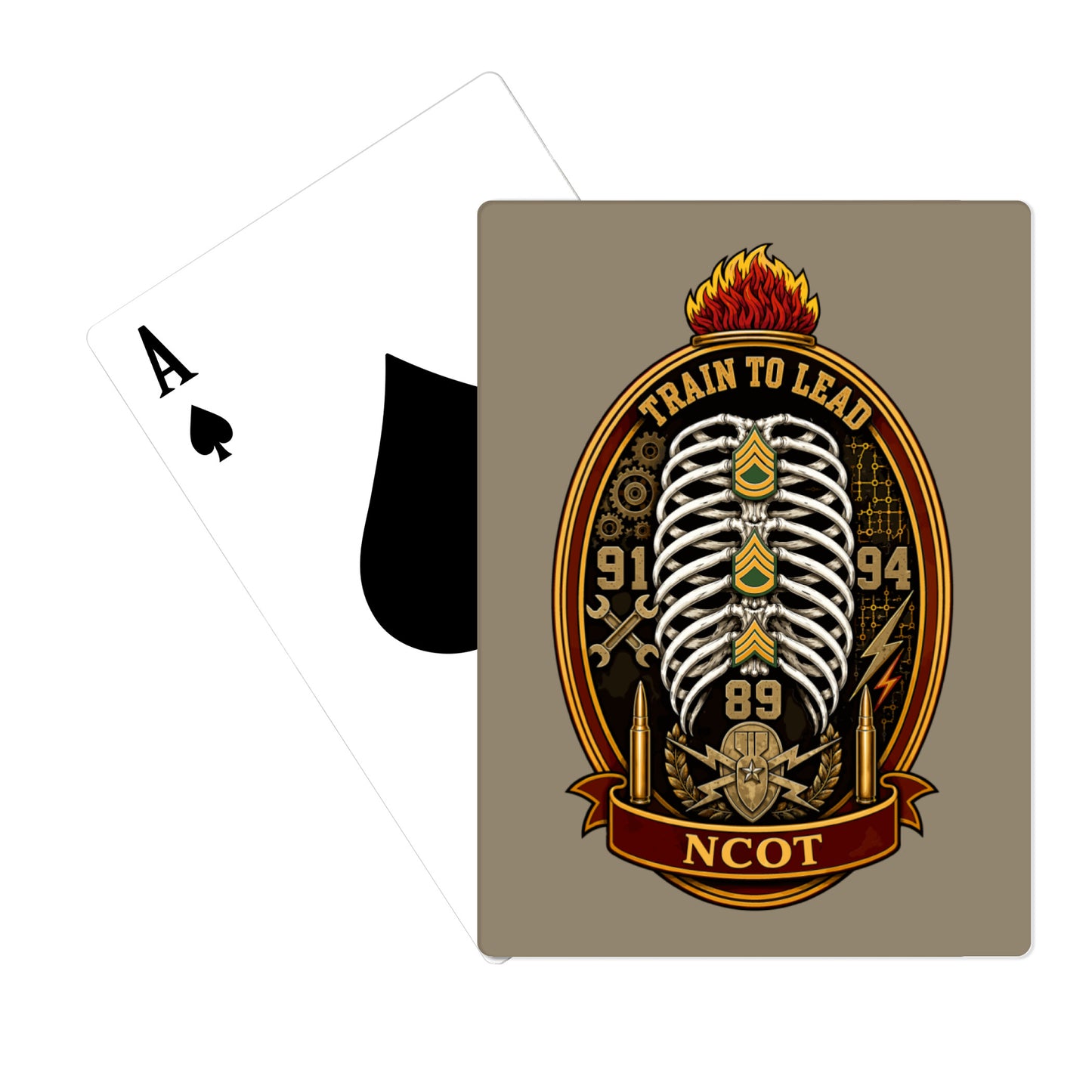 16th Ord Bn, NCOT Playing Cards - Z4QHWW