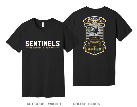 528th Sustainment Brigade (SO)(A) Comfort Unisex Cotton SS Tee - W8S5PT