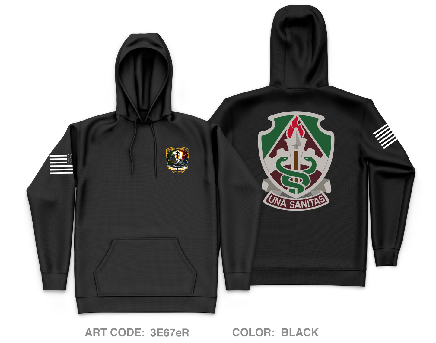 VRA Ft Bragg Core Men's Hooded Performance Sweatshirt - 3E67eR