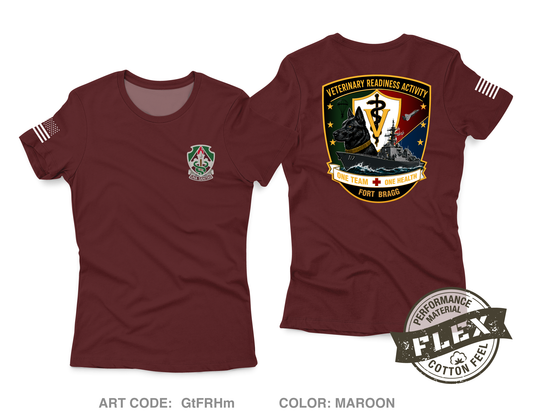 VRA Ft Bragg Core Women's SS Flex Performance Tee - GtFRHm