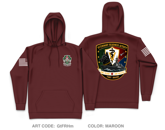 VRA Ft Bragg Core Men's Hooded Performance Sweatshirt - GtFRHm