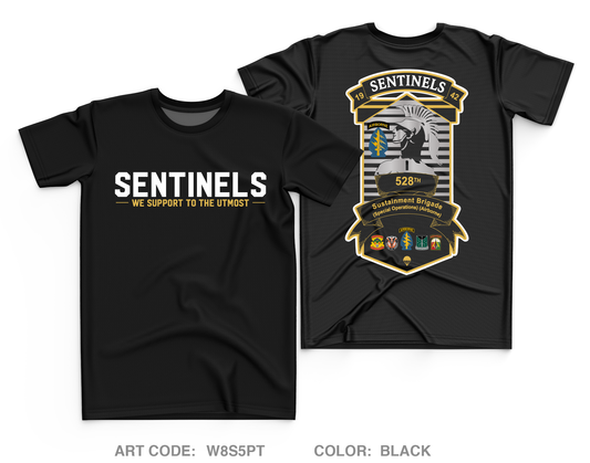 528th Sustainment Brigade (SO)(A) Core Men's SS Performance Tee - W8S5PT