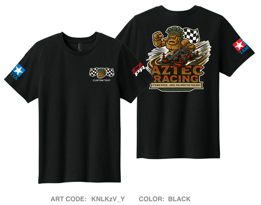 CUSTOM Aztec Racing Comfort Youth Cotton Short Sleeve Tee - KNLKzV_Y