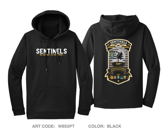 528th Sustainment Brigade (SO)(A) Hi-Tech Performance Hoodie - W8S5PT