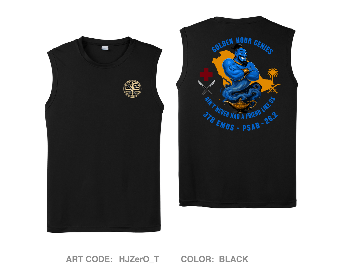 111th Ground Surgical Team Hi-Tech Performance Tank Top - HJZerO_T