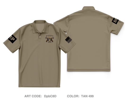 310th Military Police Battalion Core Men's SS Performance Polo - DpbC8D