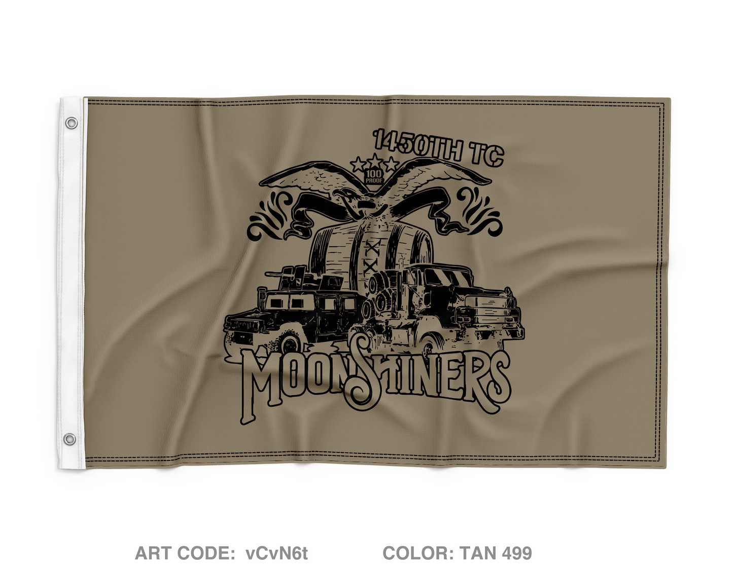 1450th Transportation Company Wall Flag - vCvN6t