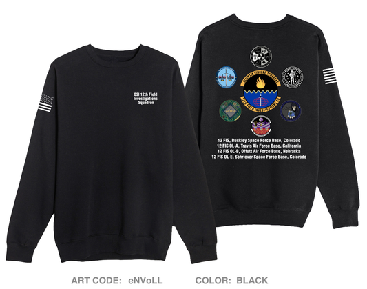 OSI 12 FIS Comfort Unisex Crewneck Sweatshirt - eNVoLL