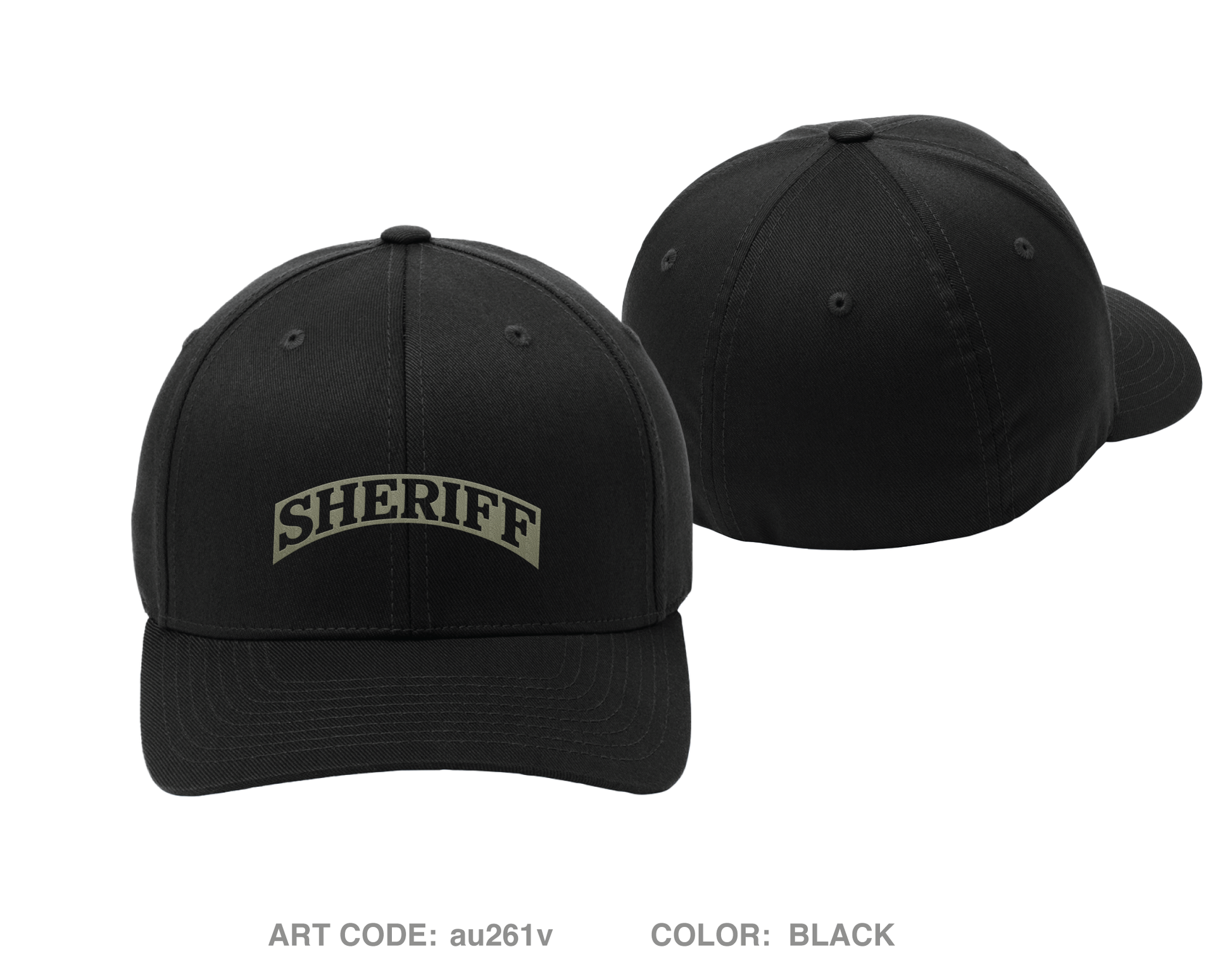 Wetzel County Sheriff SRT Embroidered Flexfit Cap - au261v