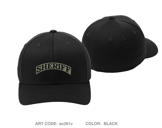 Wetzel County Sheriff SRT Embroidered Flexfit Cap - au261v