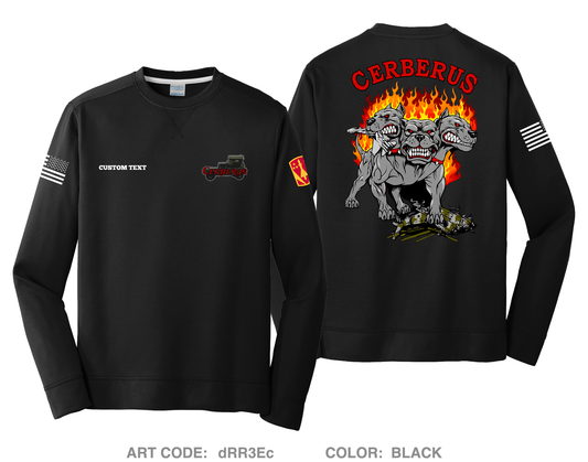 CUSTOM Charlie 5-5 ADA Hi-Tech Performance Crewneck Sweatshirt - dRR3Ec