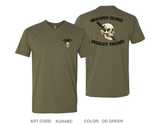 Dagger Company, 1-161 IN Comfort Unisex Cotton SS Tee - KUHABC