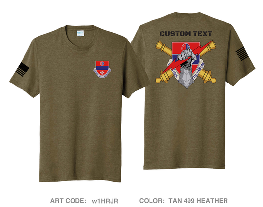 CUSTOM 2-116 Field Artillery Regiment Store 1 Comfort Unisex Triblend SS Tee - w1HRJR