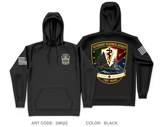 VRA Ft Bragg Core Men's Hooded Performance Sweatshirt - 59RjtZ