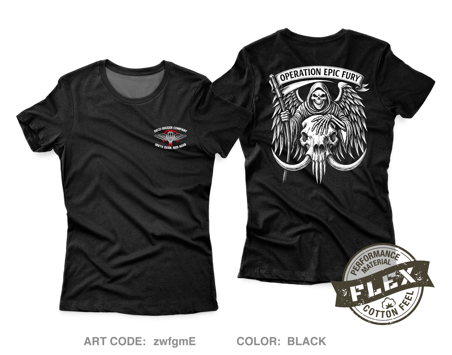 DECO Rigger Detachement Core Women's SS Flex Performance Tee - zwfgmE