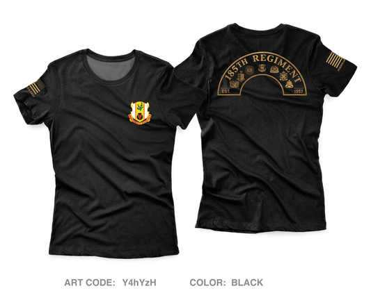 185th RTI (IOWA) Core Women's SS Performance Tee - Y4hYzH