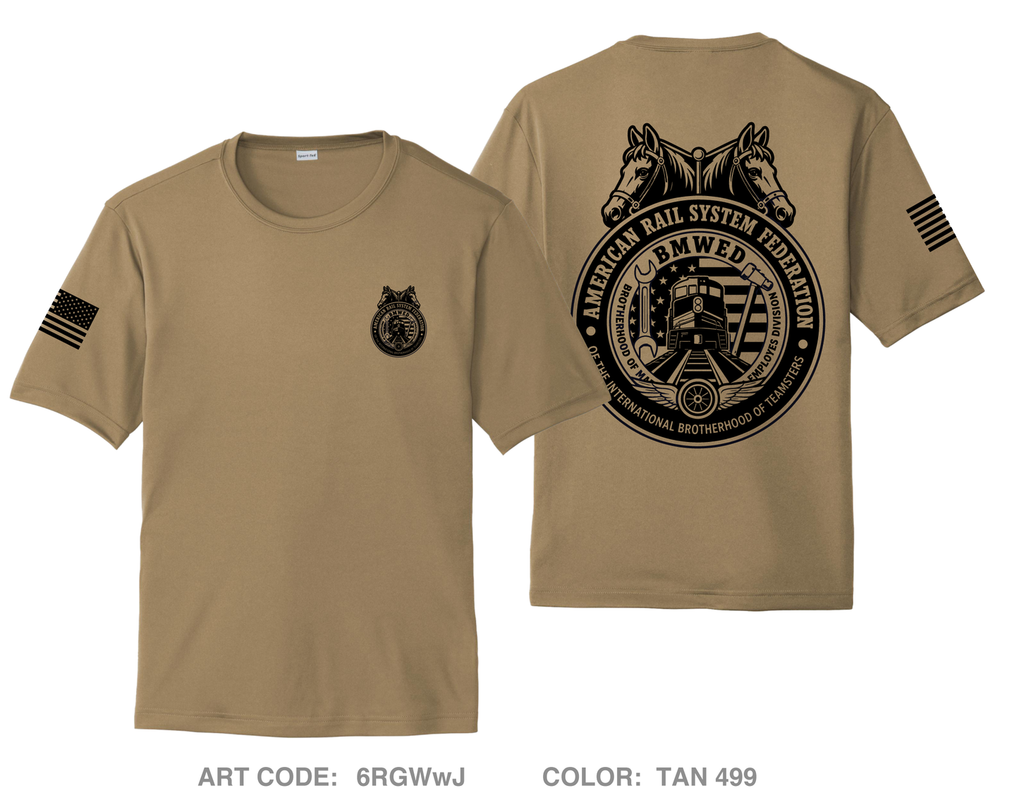International Brotherhood of Teamsters (IBT) Hi-Tech Performance Unisex SS Tee - 6RGWwJ