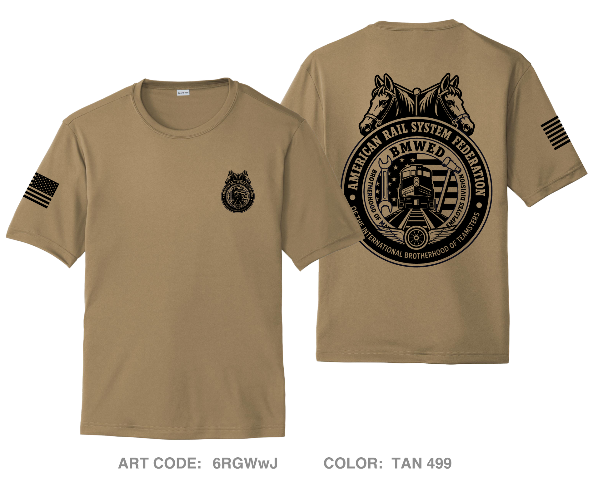 International Brotherhood of Teamsters (IBT) Hi-Tech Performance Unisex SS Tee - 6RGWwJ