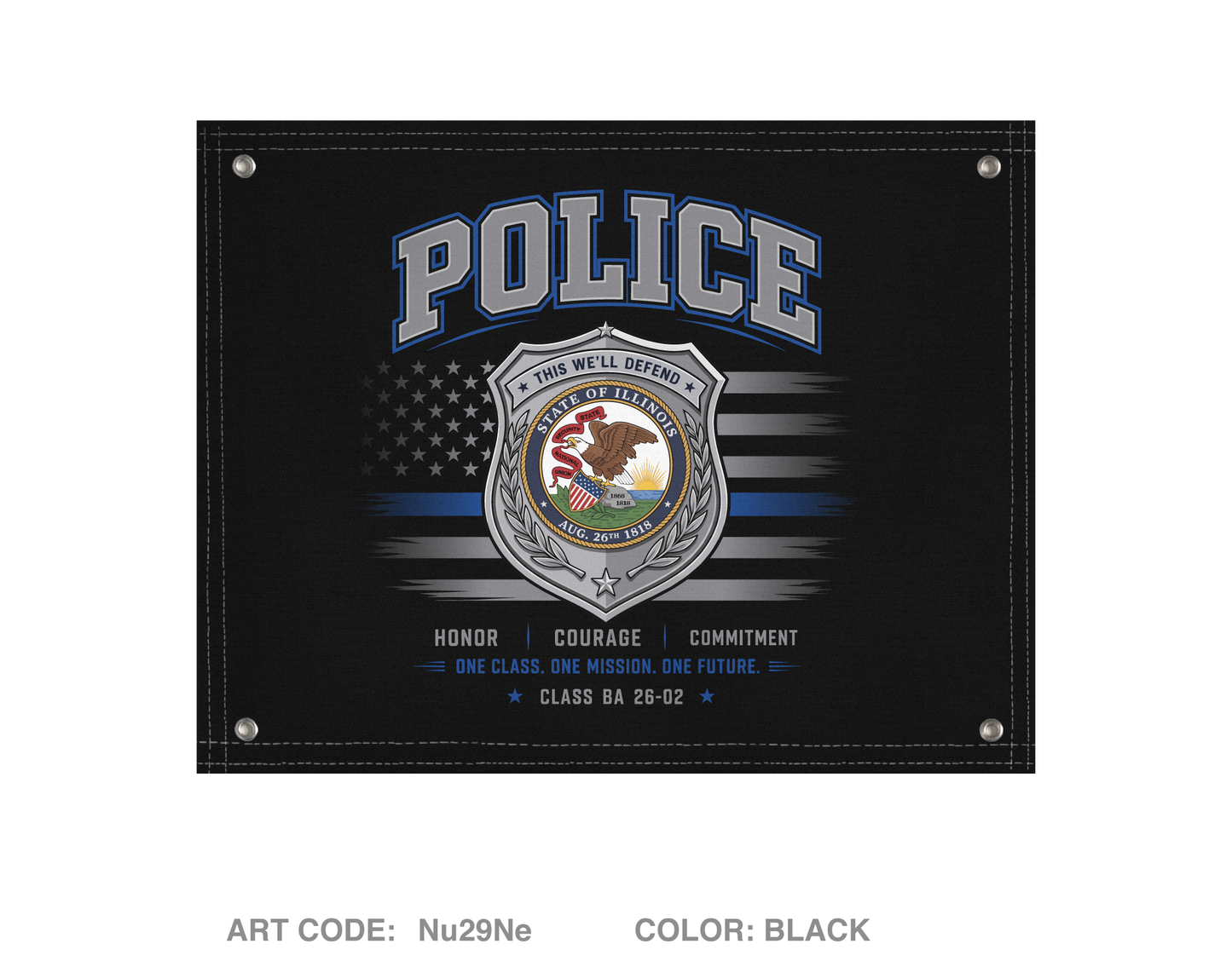 Class BA 26-02 Banner Flag - Nu29Ne