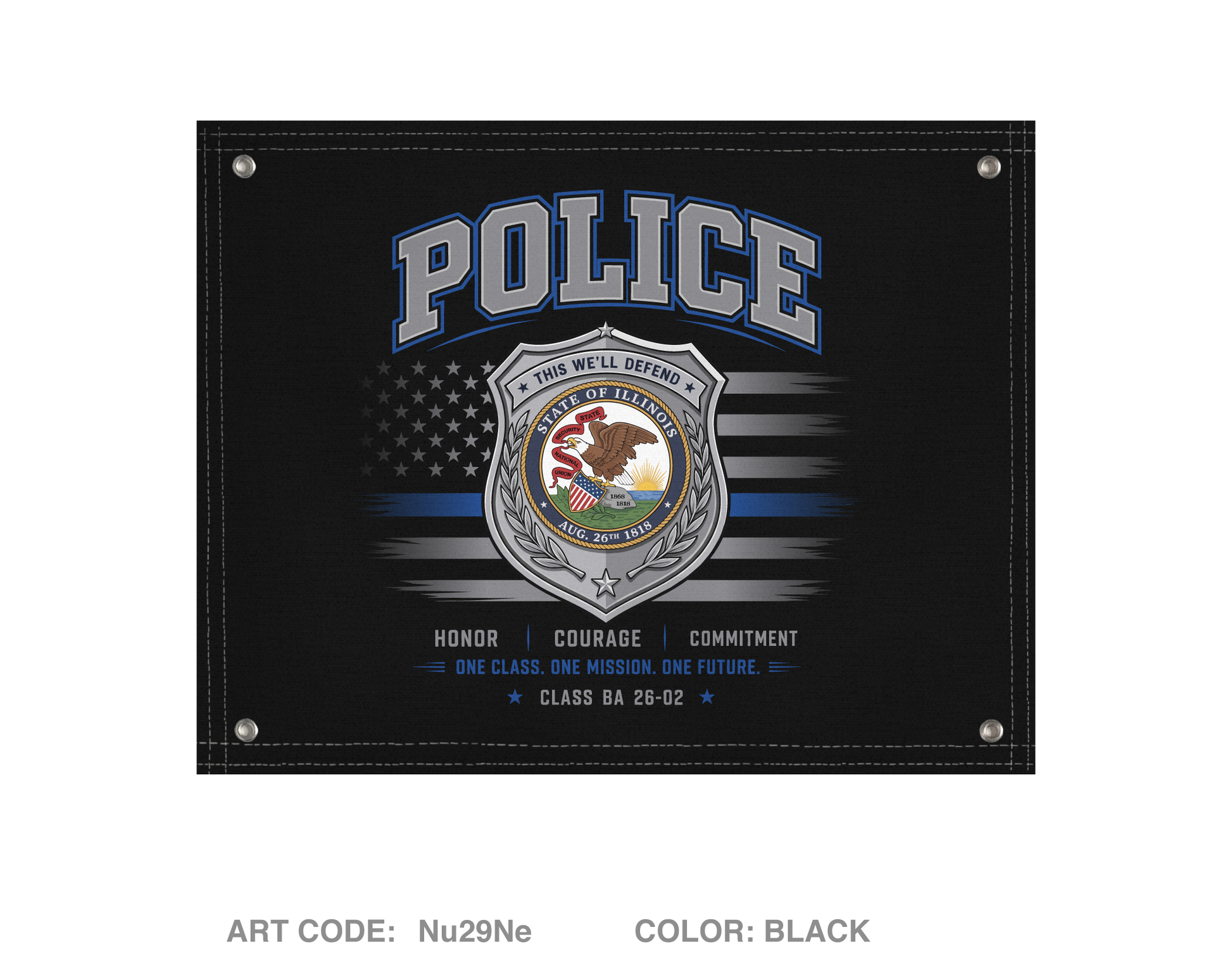 Class BA 26-02 Banner Flag - Nu29Ne