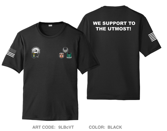 528th Sustainment Brigade (SO)(A) Hi-Tech Performance Unisex SS Tee - 9LBcVT