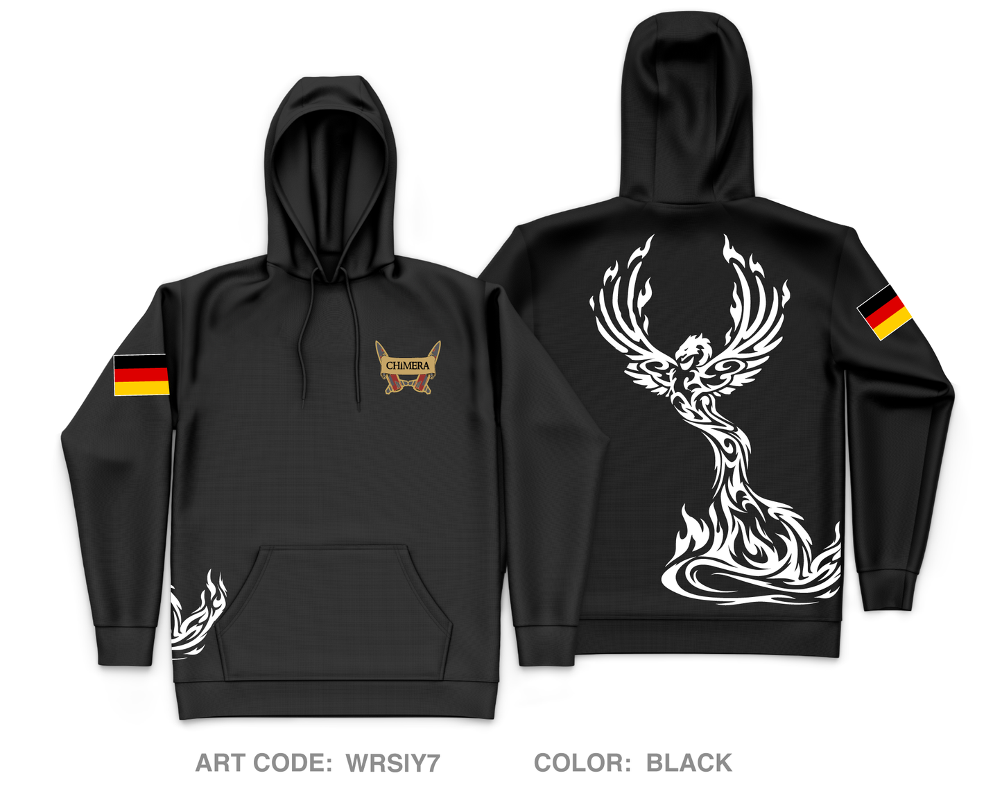 Chimera Core Men's Hooded Performance Sweatshirt - WRSlY7