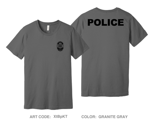 University of Georgia Police Department Comfort Unisex Cotton SS Tee - XtBpKT